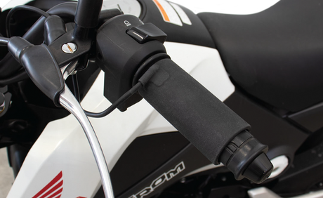 KOSO X Claws Heated Grips Clip-On Sleeve for Motorcycles with Handlebar Fitment