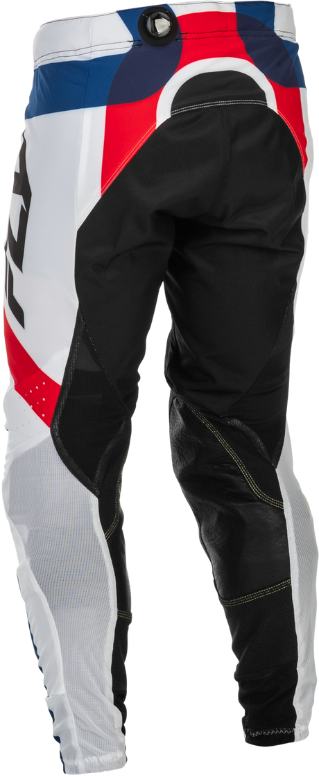 Fly Racing Lite SE Glory Pants for Motocross – Red/White/Blue, Size 38, Fits Honda CRF250R, Yamaha YZ250F, Kawasaki KX250