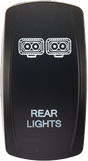 XTC Power Products SW00-00112017 Dash Switch Rocker for Rear Lights - Universal Fitment