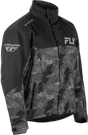 Fly Racing Youth SNX Pro Jacket Black (Part #470-5405YL) - Weatherproof Snowmobile Jacket for Youths
