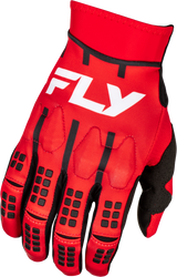 Fly Racing Evolution DST Gloves Red/White/Black for Off-Road Motorcycles and ATVs