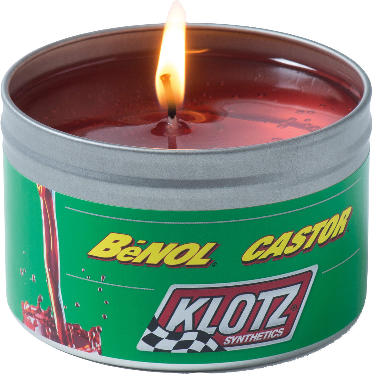 Klotz KL-756 2 Stroke Smelling Candle - Perfect for Motorcycle and Powersports Enthusiasts