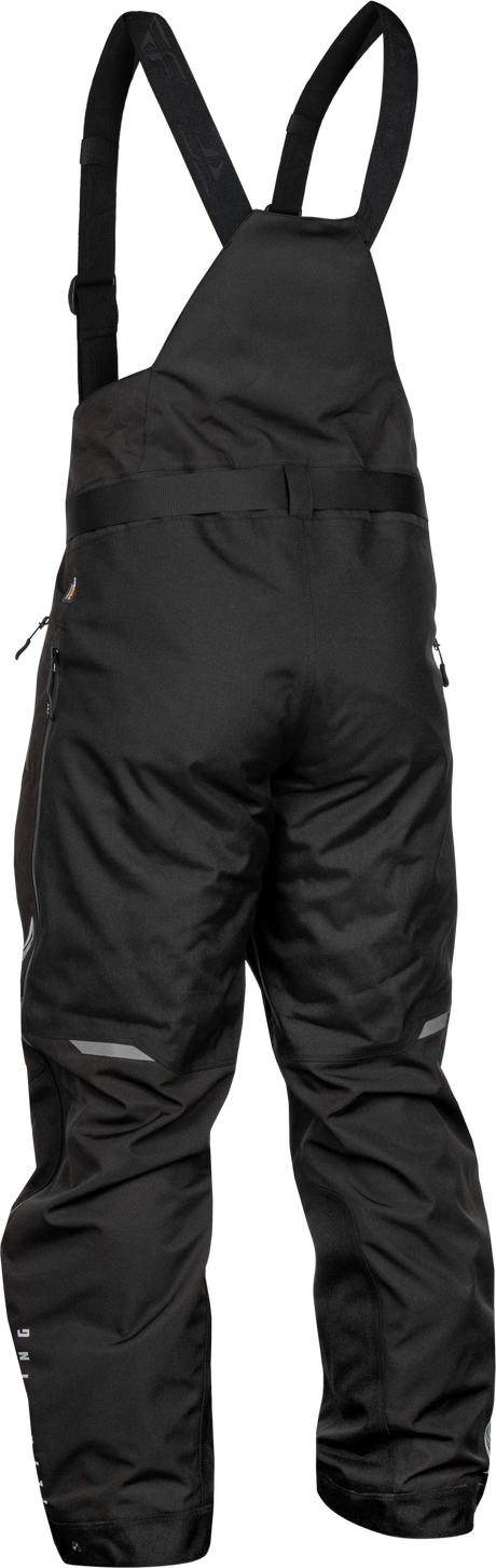 Fly Racing Carbon Bib in Black/Grey for Tall Riders - Part #470-6203MT