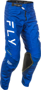 Fly Racing Kinetic Center Pants for Motorcycle - Ca/Ny Navy/White, Size 28 with BOA Fit System