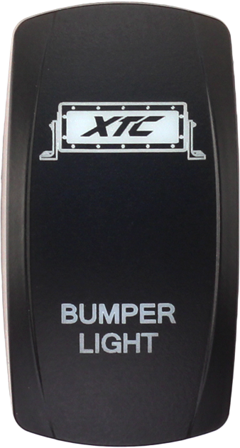 XTC Power Products SW00-00101002 Dash Switch Rocker Face Bumper Light Bar for Jeep Wrangler and Toyota Tacoma
