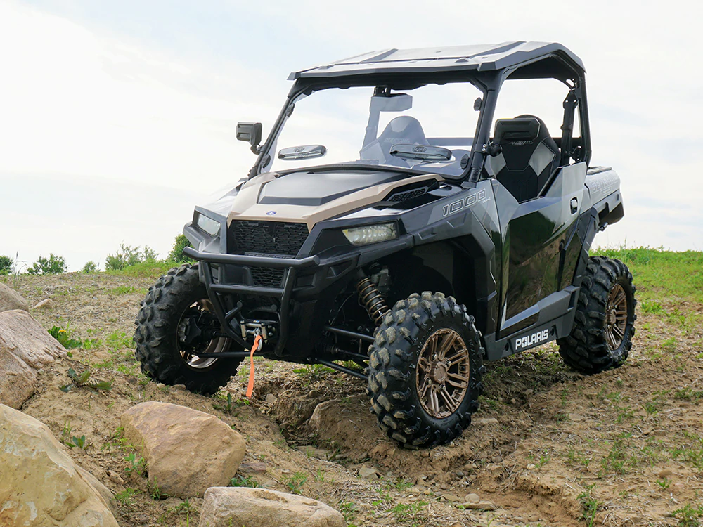 SPIKE Full Vented Trr Shield HC Polycarbonate for Polaris General 1000 EPS Models