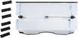 Open Trail CF-MOTO ZFORCE 800 Folding Windshield (Part #WEST120-0037) for ATV and UTV
