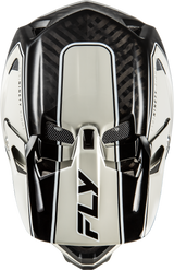 Fly Racing Werx R Flow Carbon Helmet Black Carbon/Grey for Motorcycle and ATV Riding