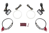 Diode Dynamics Halo Lights LED 50mm - Red (Pair)