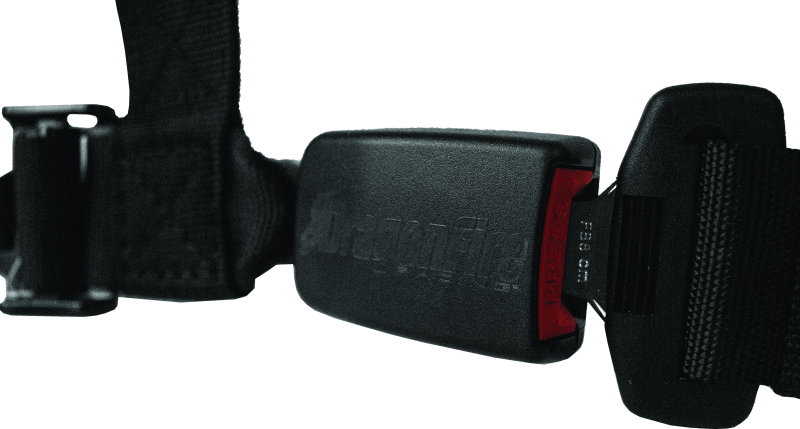 DragonFire Racing H-Style 4-Point Harness with EZ-Adjust and 3-Inch Buckle for Powersports Vehicles