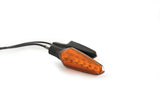 KOSO Nuovo LED Turn Signals with Amber Lens - Compatible with Honda Civic 2016-2021, Yamaha YZF-R3 2015-2023, Kawasaki Ninja 400 2018-2022