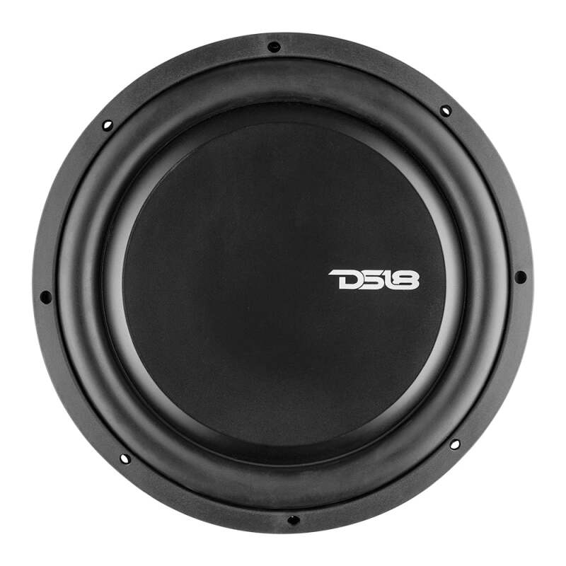 DS18 PSW12.2D 12-Inch 600W RMS Dual Voice Coil Water-Resistant Subwoofer for Automotive and Marine Use