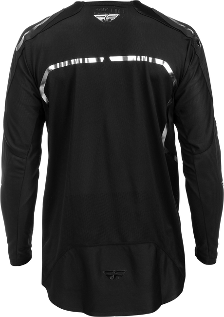 Fly Racing Evolution DST SE Spark Jersey for Motorcycle Riding - Black/Silver, XL