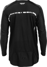 Fly Racing Evolution DST SE Spark Jersey Black/Silver for Mountain Biking and Cycling - Medium