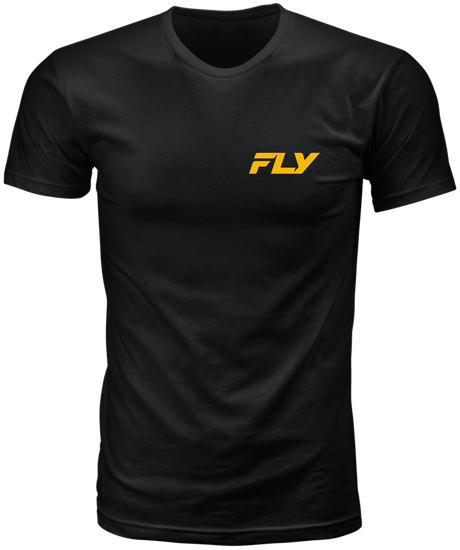 Fly Racing Freeride Tee Black XL - Premium Cotton Motorcycle T-Shirt for Men