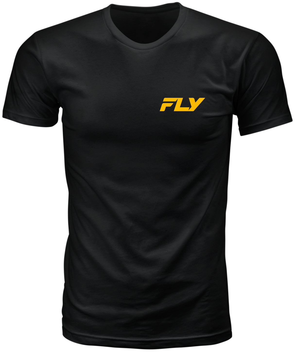 Fly Racing Freeride Tee Black Large - Comfortable Crew Neck for Off-Road & Motorcycle Riding
