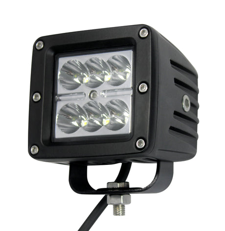 Open Trail HML-1218 Spot LED Light Set for Jeep Wrangler, Truck, SUV – 3 Inch Square Off-Road Lighting