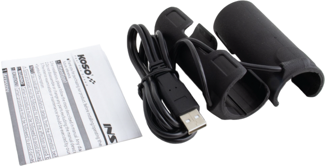 KOSO X Claws Heated Grips Clip-On Sleeve for Motorcycles with Handlebar Fitment
