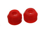 Energy Suspension 9.13101R Red Front Ball Joint Boot Set for Mitsubishi Eclipse, Chevrolet Corvette, Camaro, Honda — Fits 1990-1995 Vehicles