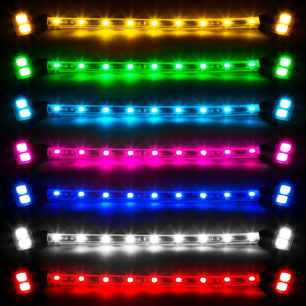 XK Glow 6-inch 4-Pin Extension Wire - Compatible with Popular Lighting Systems
