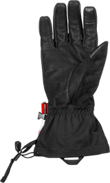 Fly Racing Title Gauntlet Gloves for Cold Weather Riding - Red/Light Grey/Black, XL