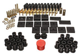 Energy Suspension 8.18105G Hyper-Flex Master Bushing Set for Toyota Land Cruiser 1964-1978, Black