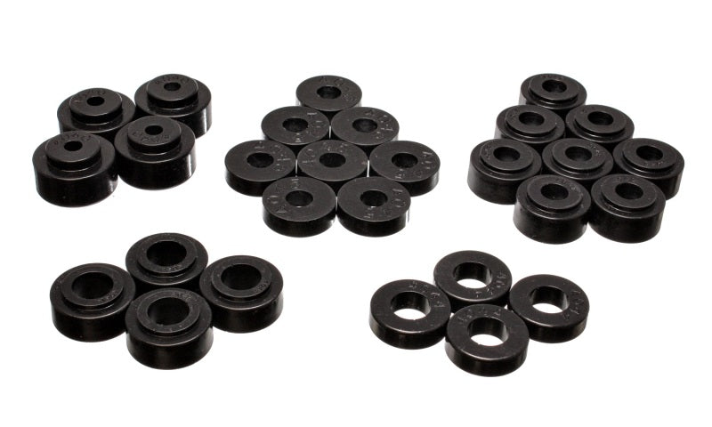 Energy Suspension GM Body Mount Set - Black for Chevrolet Chevelle (1968-1972)