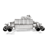Akrapovic Slip-On Line Exhaust for 2018+ BMW M2 Competition & M2 CS with Titanium and Carbon Fiber Tips (Part #S-BM/T/3H)