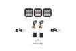 Diode Dynamics SS5 Sport Universal CrossLink 3-Pod Lightbar - White Combo