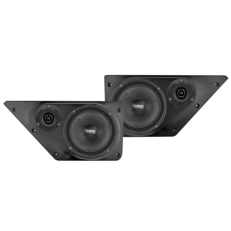 DS18 BRO-FD-LR Front Door Panels for Ford Bronco 2021-2025 - Fits Most 6.5-inch Speakers and 3.8-inch Tweeters