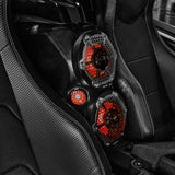DS18 SLG-WFCC66 Center Console Enclosure for 2015+ Polaris Slingshot with Space for Two 6.5-Inch Waterproof Speakers and High-Power RGB Tweeters