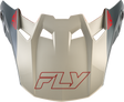FLY Racing Formula CC Glide Visor Black/Red/Grey for Formula S, Formula CC, and Formula CP Helmets