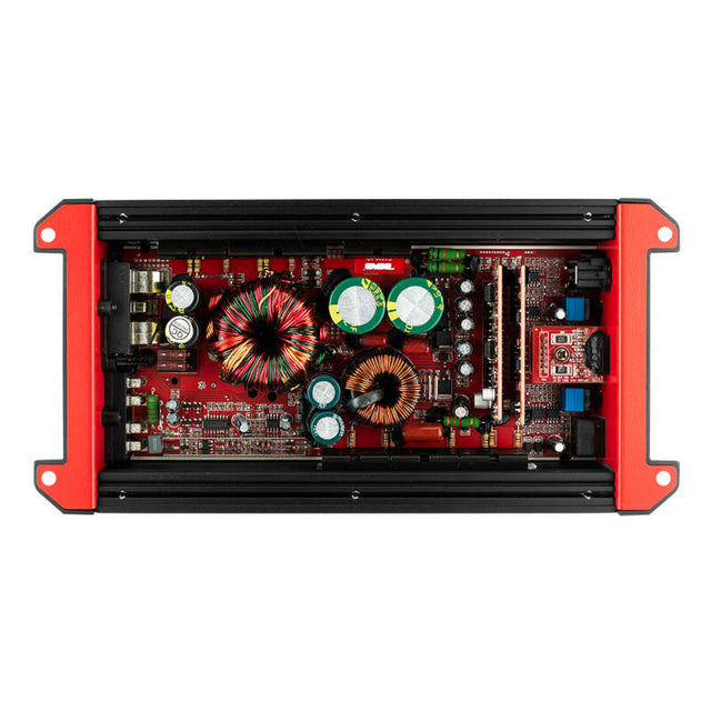DS18 G3600.1D 1-Channel Car Amplifier - 1200 Watts RMS at 1 Ohm, 900 Watts RMS at 2 Ohms, 500 Watts RMS at 4 Ohms for Automotive Audio Systems