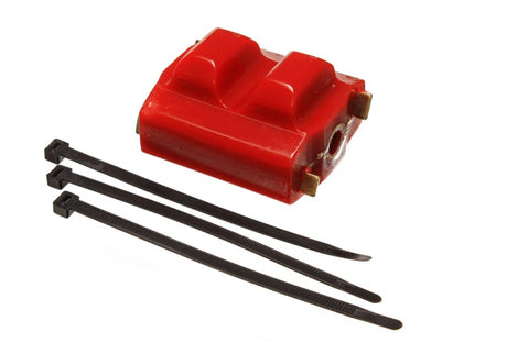 Energy Suspension Red Polyurethane Motor Mount Clamshell Insert for Chevrolet Blazer (1988-1991) and GMC K1500 Suburban (1999)