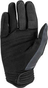 Fly Racing F 16 Gloves Grey/Black/White for Off-Road and Motocross Vehicles