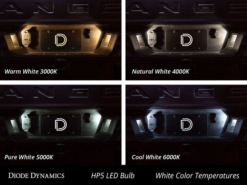 Diode Dynamics 194 LED Bulb HP5 LED - Amber Set of 12
