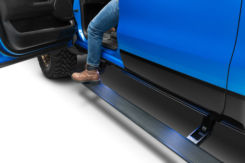 AMP Research PowerStep Xtreme for Ram 1500 Crew Cab 2019-2022 – Black with OEM-Style Illumination