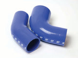 Turbosmart 90 Degree Reducer Elbow 2.0-2.5 Inch Hose - Blue