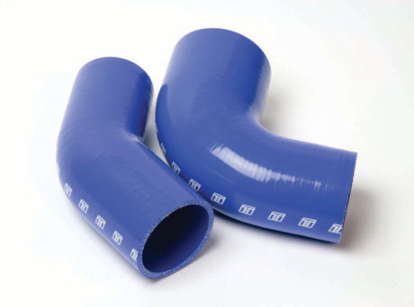 Turbosmart 90 Degree Reducer Elbow 2.0-2.5 Inch Hose - Blue