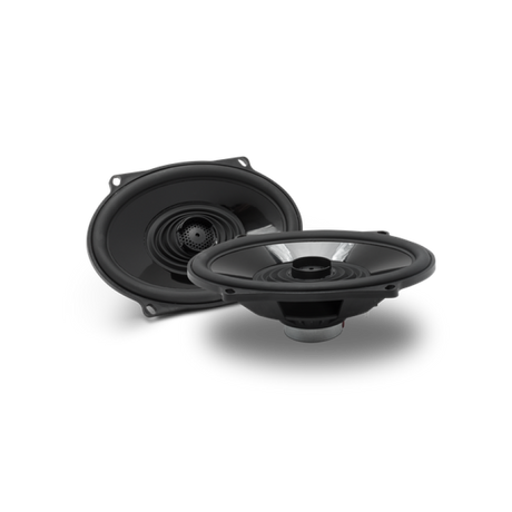 Rockford Fosgate TMS57 Powersports 5x7 Inch Full Range Bag Lid Speakers for Harley-Davidson 1998+