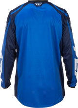 Fly Racing F 16 Jersey Blue/Dark Blue/White for Dirt Bikes and Off-Road Motorcycles