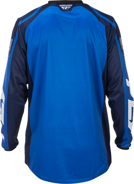 Fly Racing F 16 Jersey Blue/Dark Blue/White for Off-Road and Motocross Vehicles