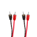 DS18 Level 1 RCA Audio Cable, 20 Feet - Compatible with Car Audio Systems