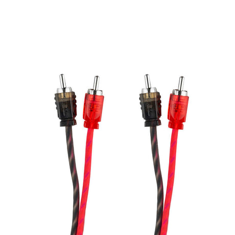 DS18 Level 1 RCA Audio Cable, 20 Feet - Compatible with Car Audio Systems