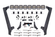 Diode Dynamics Jeep JK SS5 Pro CrossLink Windshield - White Combo Lightbar Kit