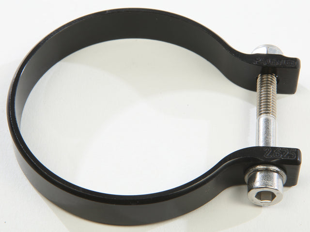 AXIA 2.625-inch Black Strap Clamp for ATV/UTV Roll Cages - Universal Mounting Bracket