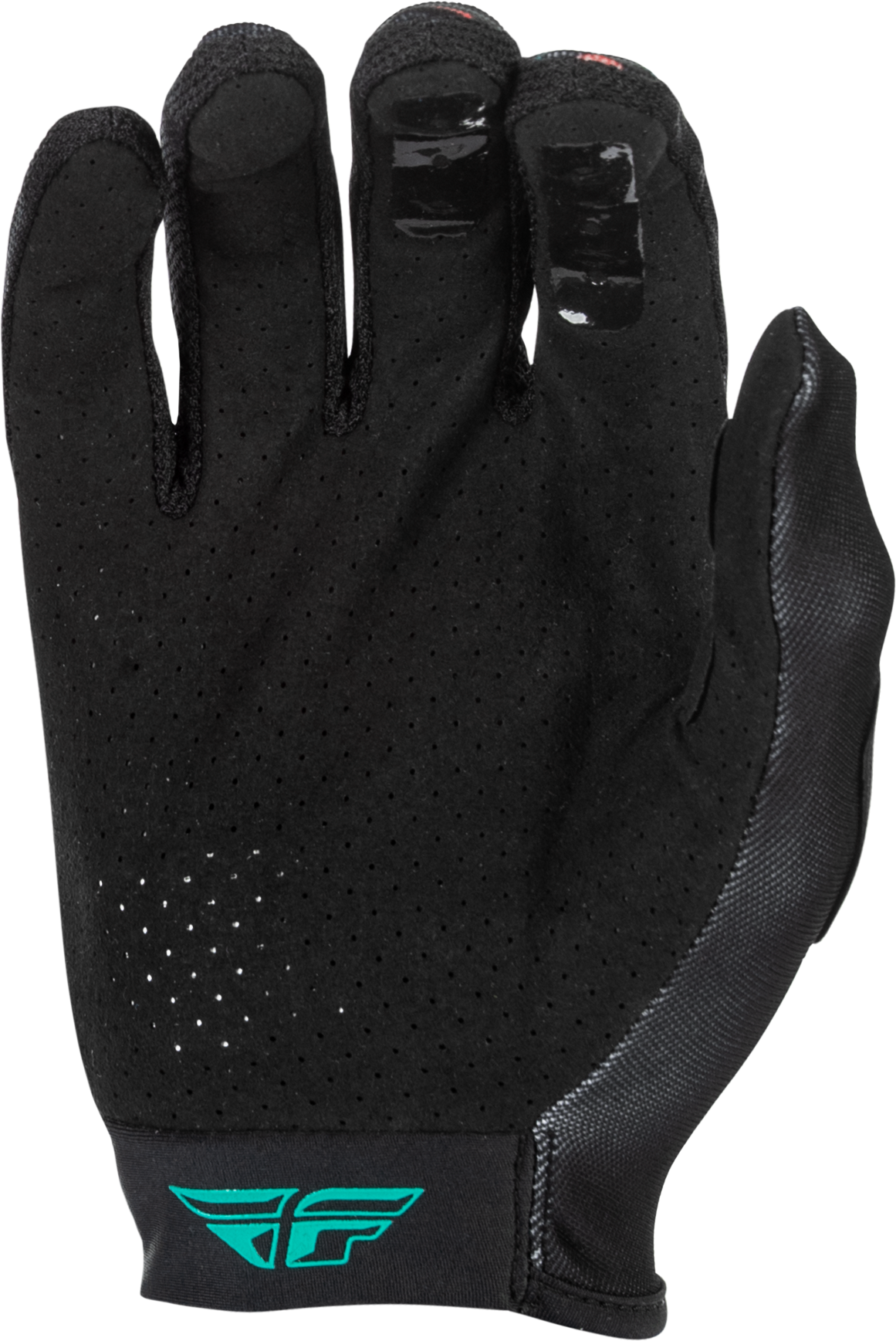Fly Racing Lite Americana Gloves Black/Red/Gold XS for Motocross and Off-Road Vehicles