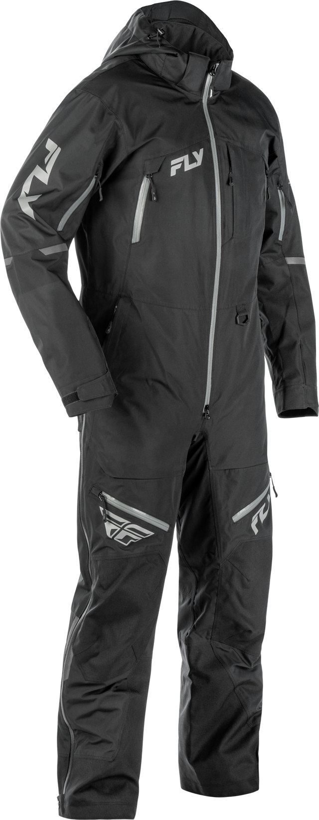 Fly Racing Incline Monosuit Black Small - Waterproof Motorcycle Suit with Breathable Shell for Off-Road and Adventure Vehicles