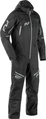 Fly Racing Incline Monosuit Black Lt with Waterproof and Breathable Sympatex® Ljubljana Shell for Off-Road Motorcycle Riding
