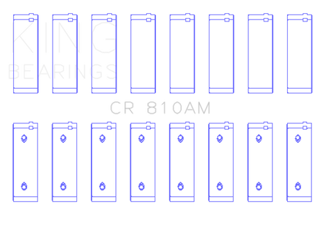 King Engine Bearings Ford 239/256/272/292/312 Engine Rod Bearings
